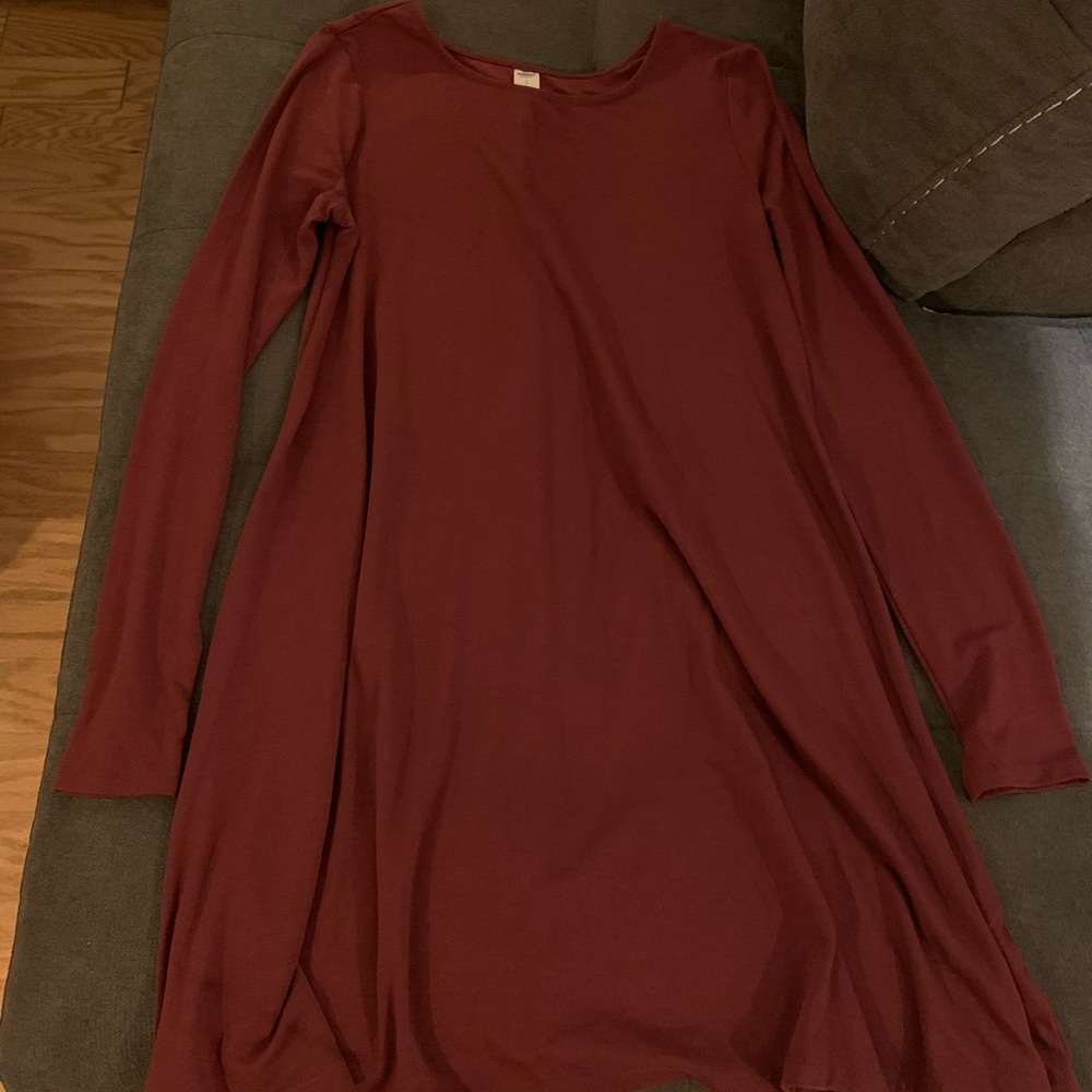 Old navy women’s long sleeve tshirt dress
